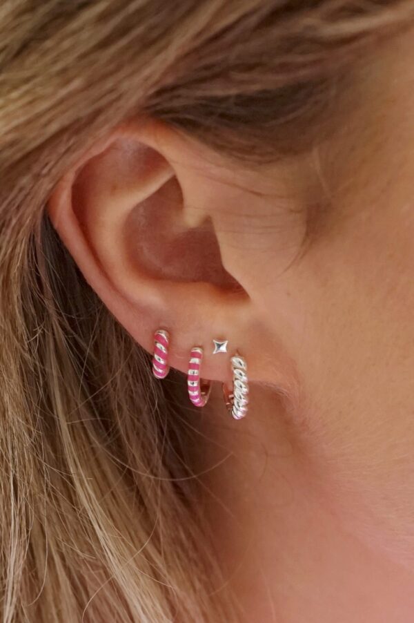 Moonloft pink set oorbellen